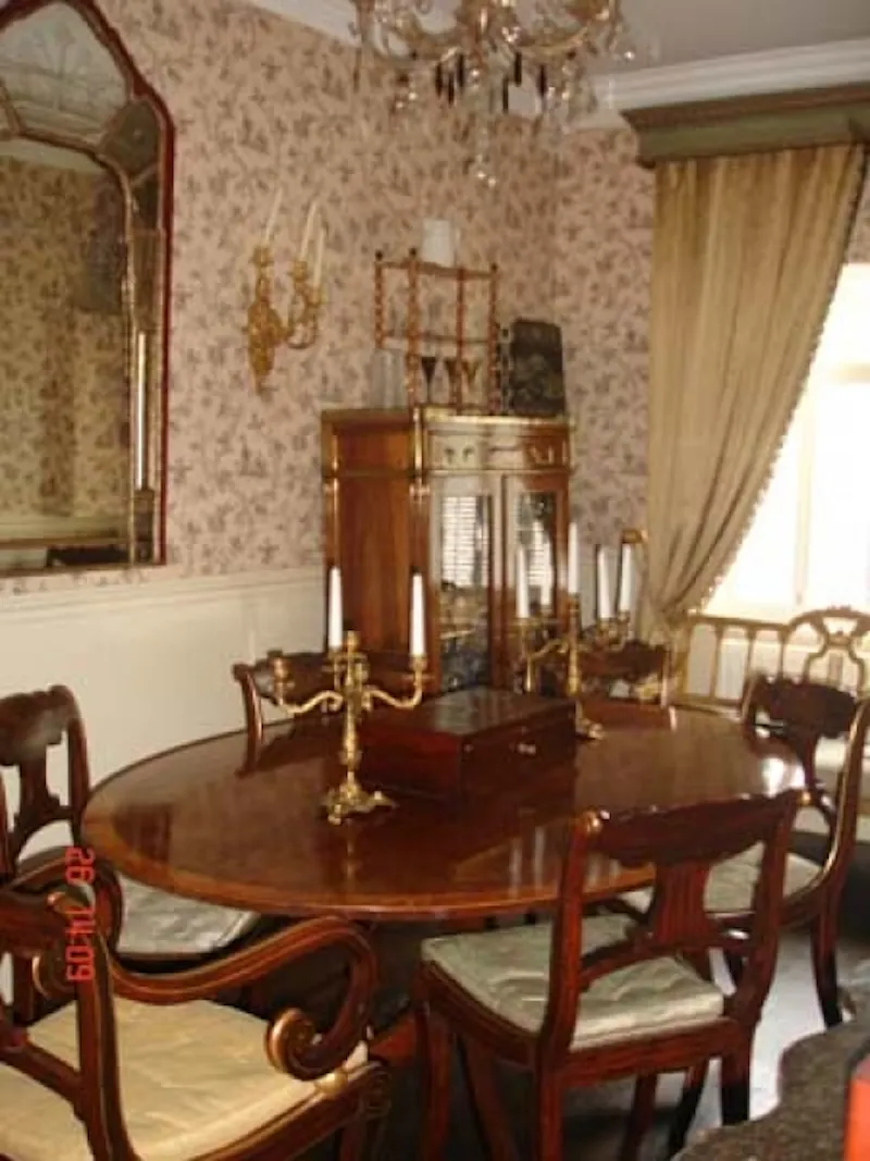 Dining room at Barnes family house, D1879 (photo 3)
