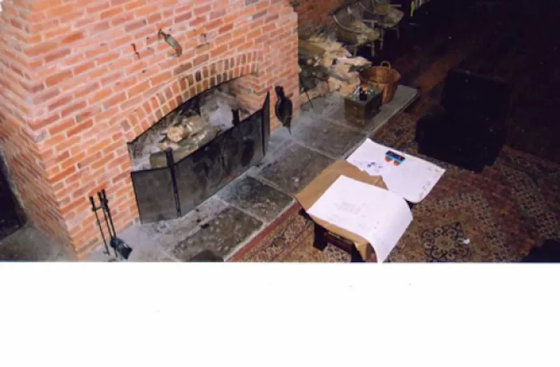 Exposed brick at Henley riverside house, A1064 (photo 10)