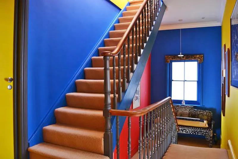 Staircase at Colourful Brook Green house, B1050 (photo 20)