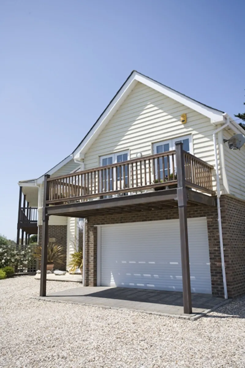 Balcony at Pretty Elmer Sands beach house, C785 (photo 34)