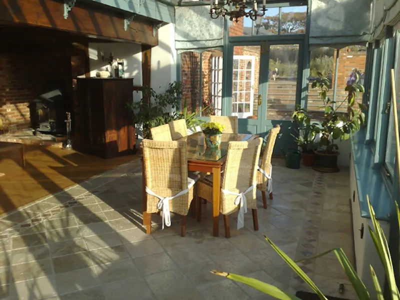 Dining room at Tile-hung Sussex farm house, M265 (photo 9)