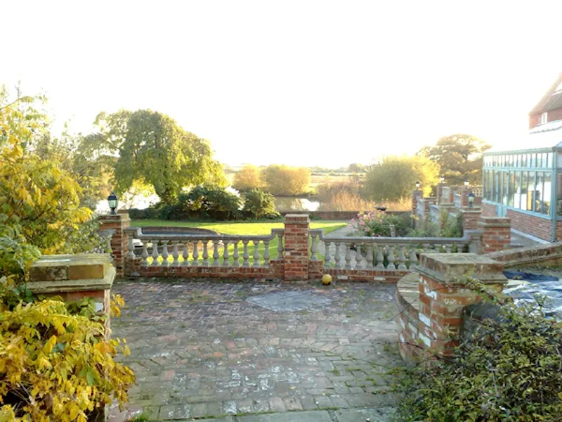 Terrace/Patio at Tile-hung Sussex farm house, M265 (photo 11)