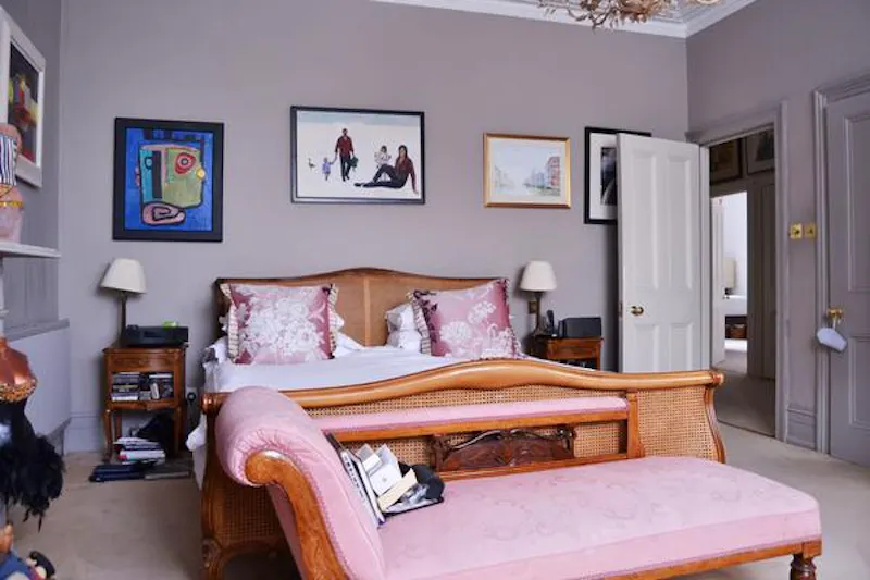 Bedroom at Contemporary Wandsworth house, B802 (photo 42)