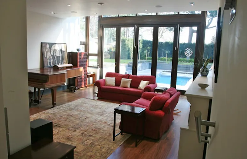 Living Room at Hidden Highgate pool house, D1969 (photo 10)
