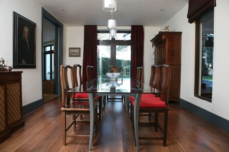 Dining room at Hidden Highgate pool house, D1969 (photo 18)