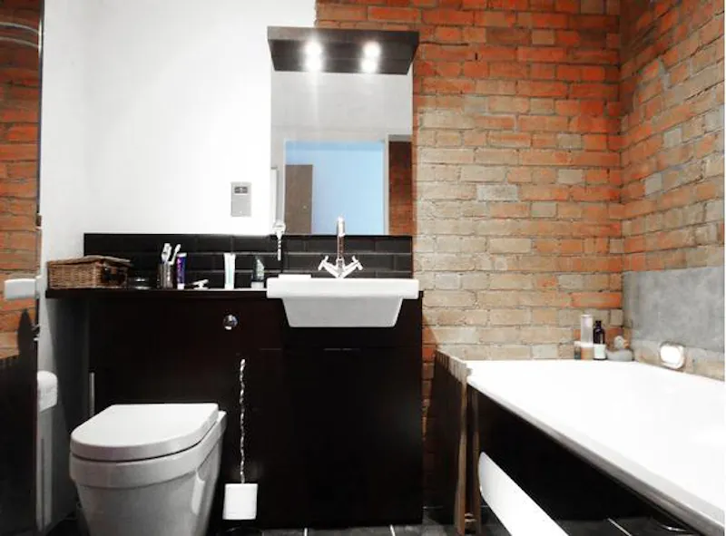 Bathroom at Waterloo Warehouse conversion , F625 (photo 21)