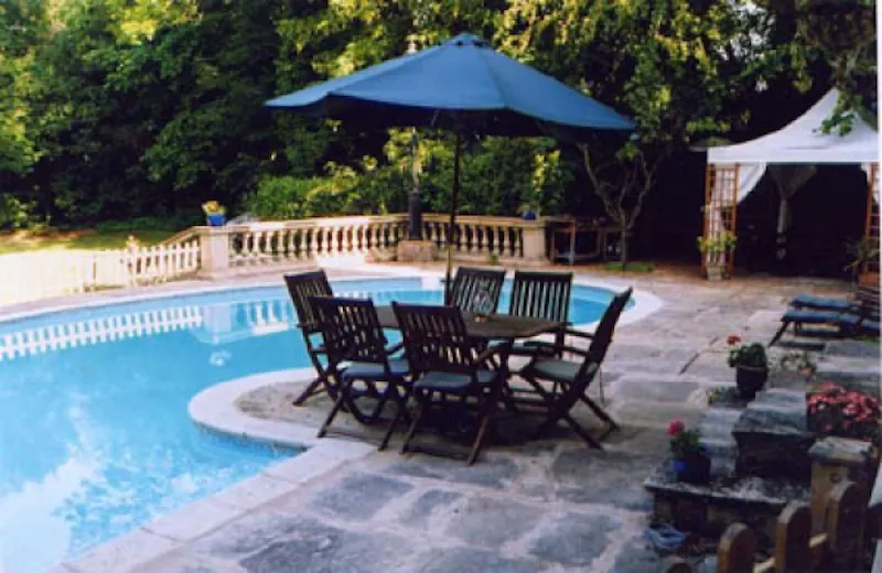 Swimming pool - outdoor at Period Woodside pool house, D1665 (photo 5)