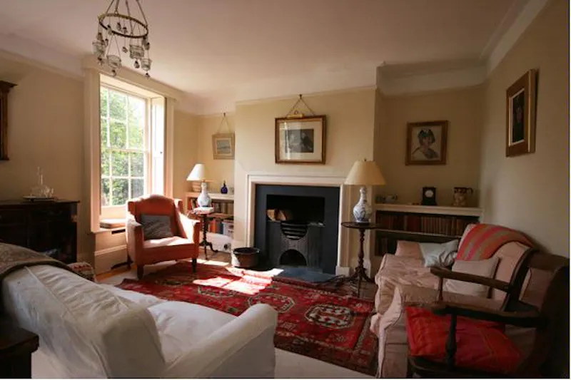Fireplace at Traditional home in Brentford, A580 (photo 15)