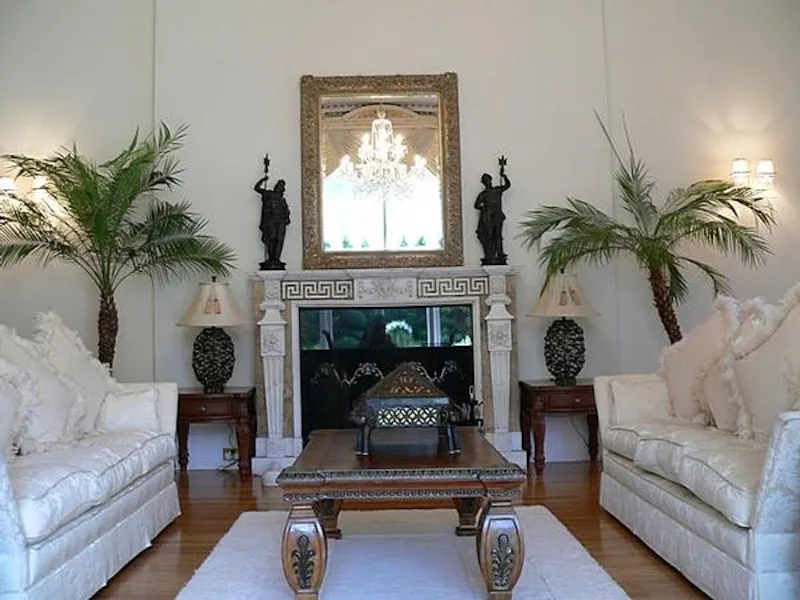 Fireplace at 1980's Hatfield house, A1011 (photo 7)