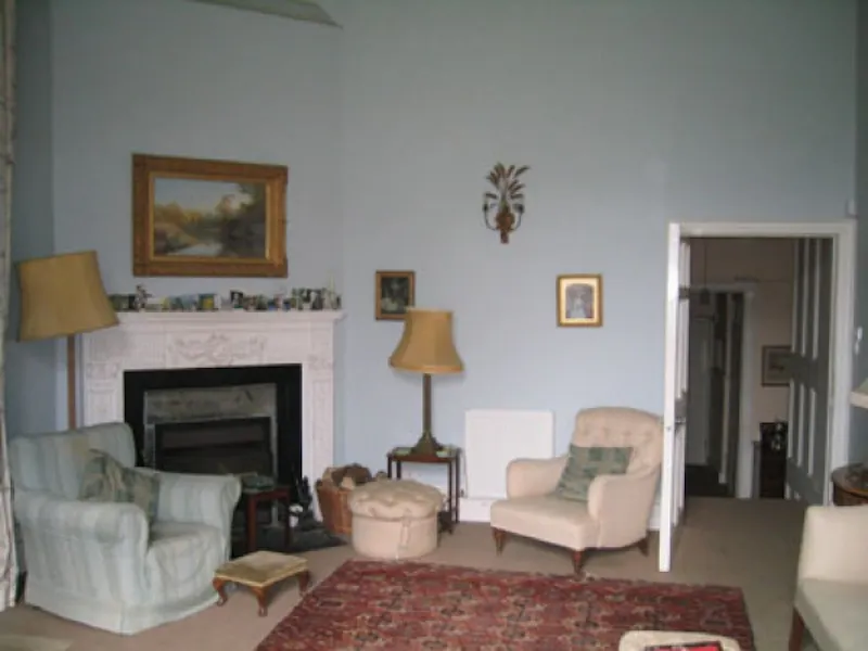 Living Room at Cornwall chateau style house, A1087 (photo 7)