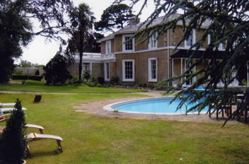 Swimming pool - outdoor at Isle of Wight Georgian house, A1061 (photo 10)