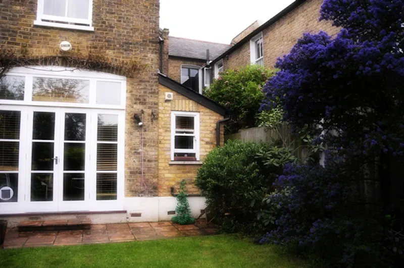 French doors at Barnes home with warm interiors, B1485 (photo 30)