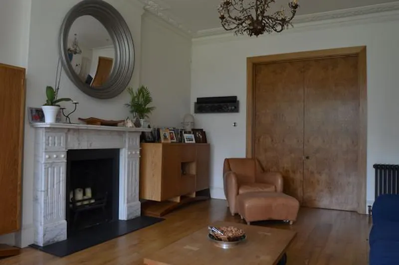 Fireplace at Large detached house in Ealing, B1280 (photo 6)