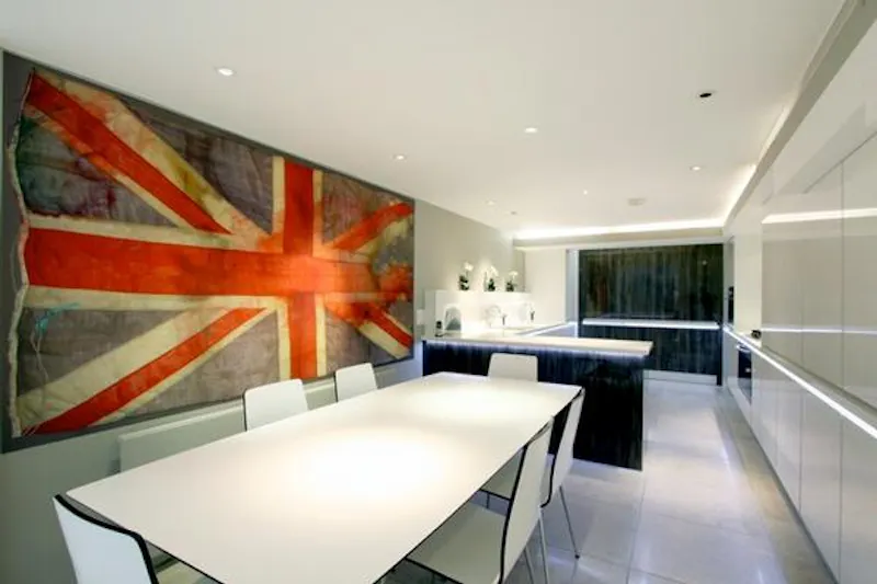 Dining room at Contemporary Soho mews house, K286 (photo 4)