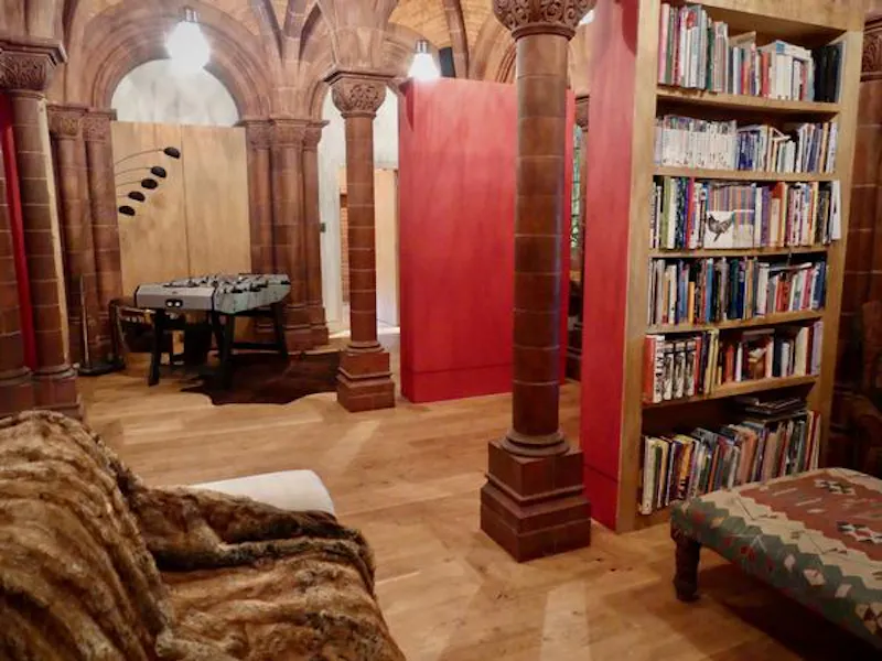 Library at Converted Petersham church , K247 (photo 32)