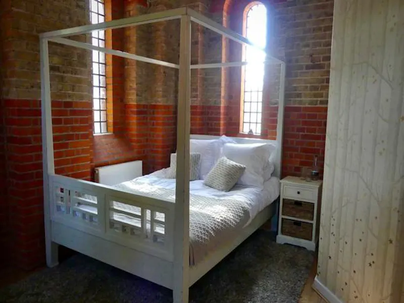Bedroom at Converted Petersham church , K247 (photo 36)