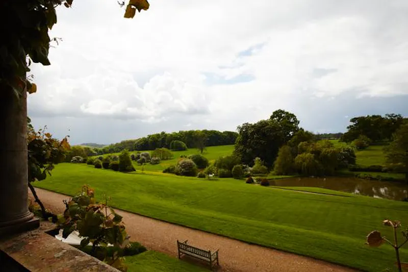 Garden at Grand manor house in Benington, A146 (photo 56)
