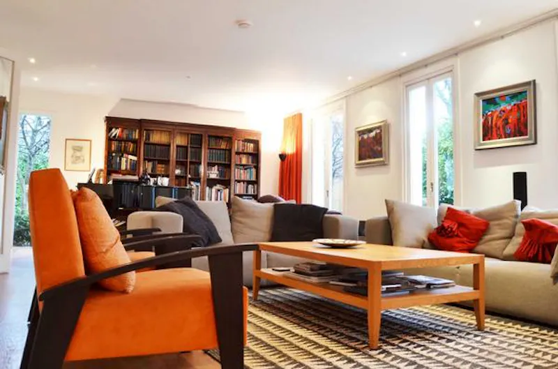 Living Room at Bright, colourful Ealing house, B1483 (photo 17)