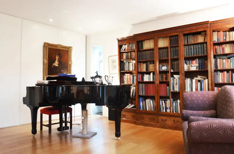 Piano at Bright, colourful Ealing house, B1483 (photo 18)