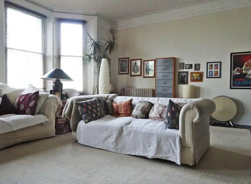 Living Room at Earls Court mansion flat, F289 (photo 15)