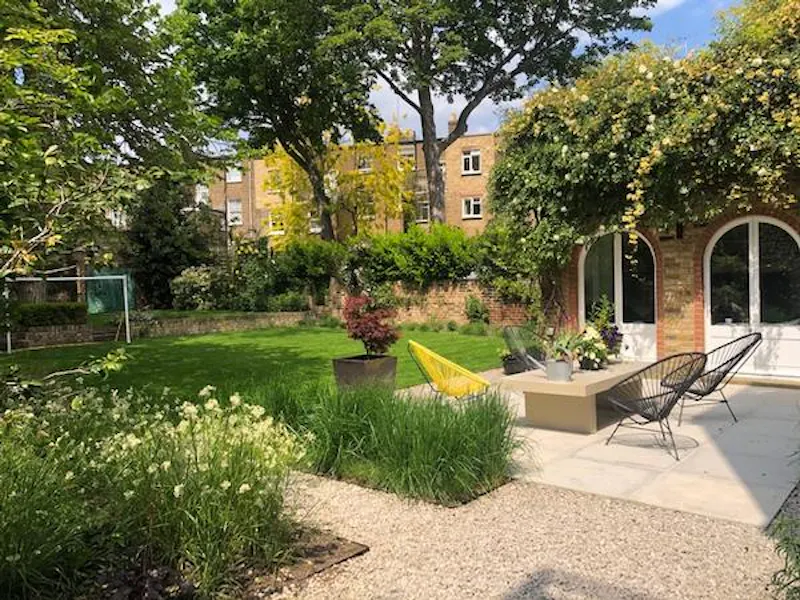 Garden at Brook Green Scandi house, B1482 (photo 50)