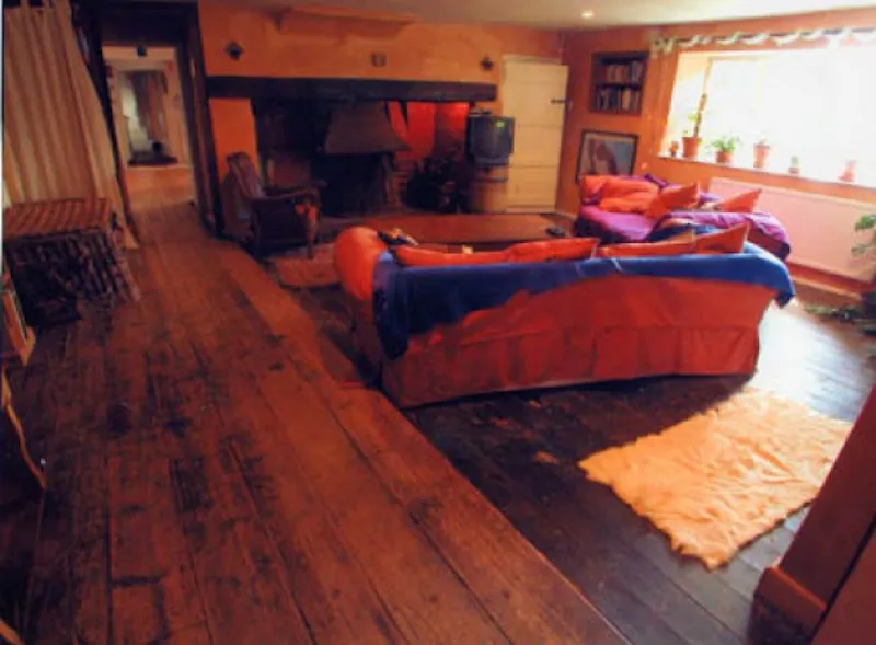 Living Room at Secluded Loxhill farmhouse, L436 (photo 7)