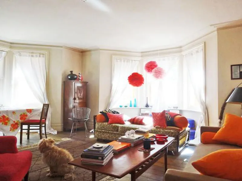 Through drawing room at Mansion block flat in Paddington, F210 (photo 6)