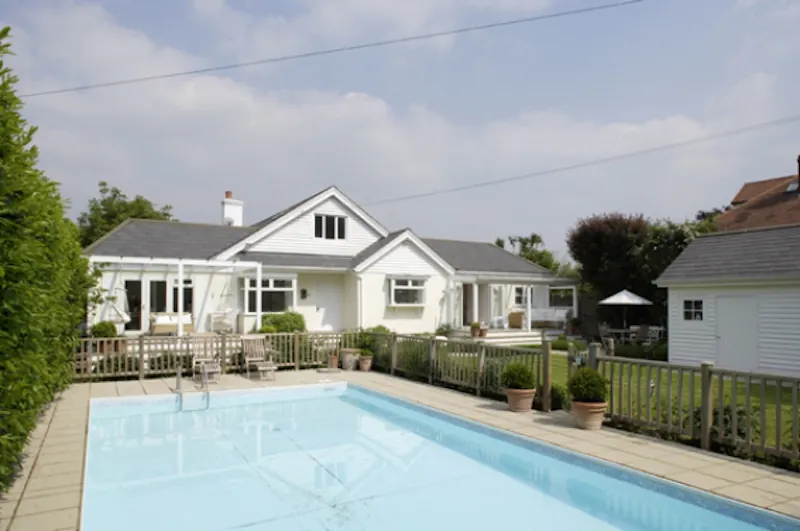 Swimming pool - outdoor at Pretty New England-style house, D1998 (photo 2)