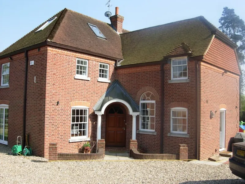 Driveway at Stoke Poges family house, D1985 (photo 1)