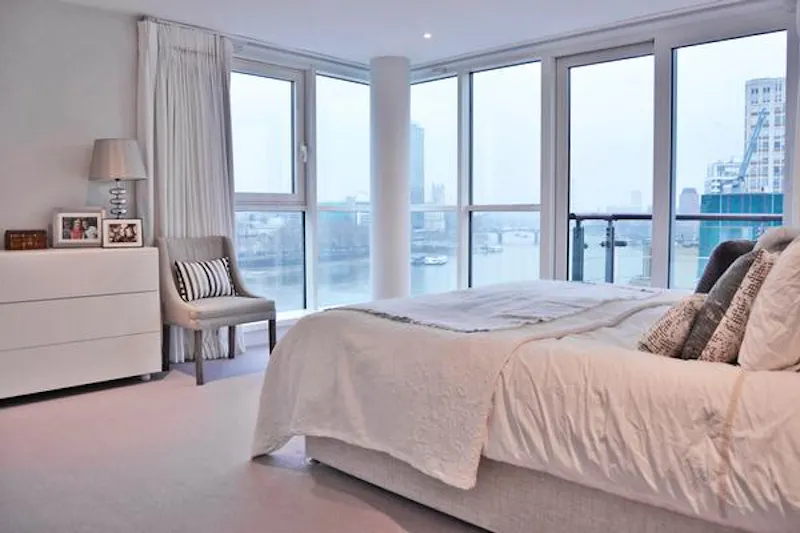 Bedroom at Vauxhall riverside apartment , K176 (photo 16)