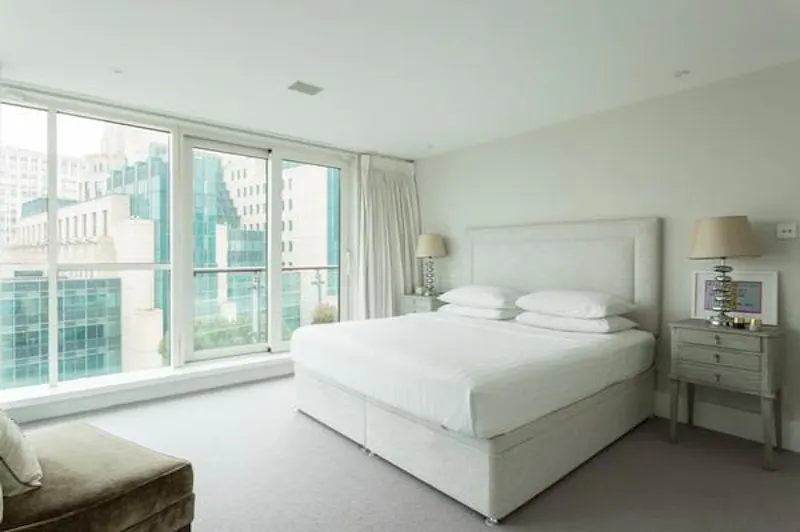 Bedroom - main at Vauxhall riverside apartment , K176 (photo 26)