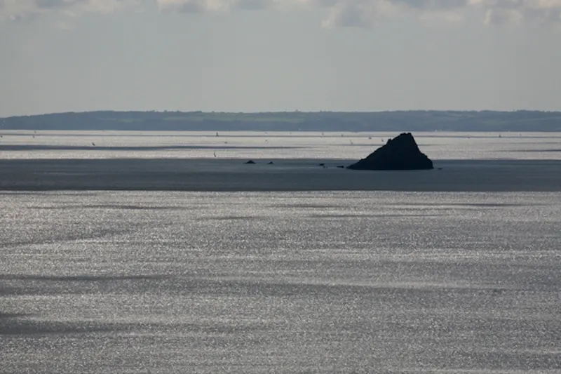 Views - sea at Portholland castle & country house, G271 (photo 3)