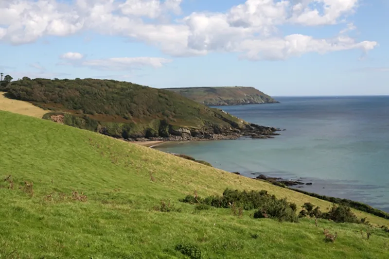 Views - sea at Portholland castle & country house, G271 (photo 5)