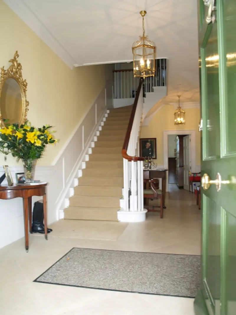 Entrance hall at Portholland castle & country house, G271 (photo 30)