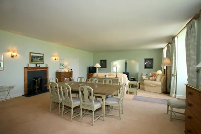 Living Room at Portholland castle & country house, G271 (photo 31)