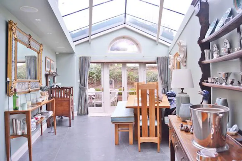 Conservatory at Chiswick family house, D1989 (photo 18)