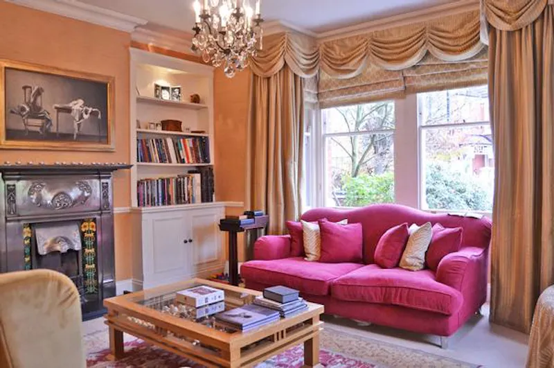 Drawing room at Chiswick family house, D1989 (photo 20)