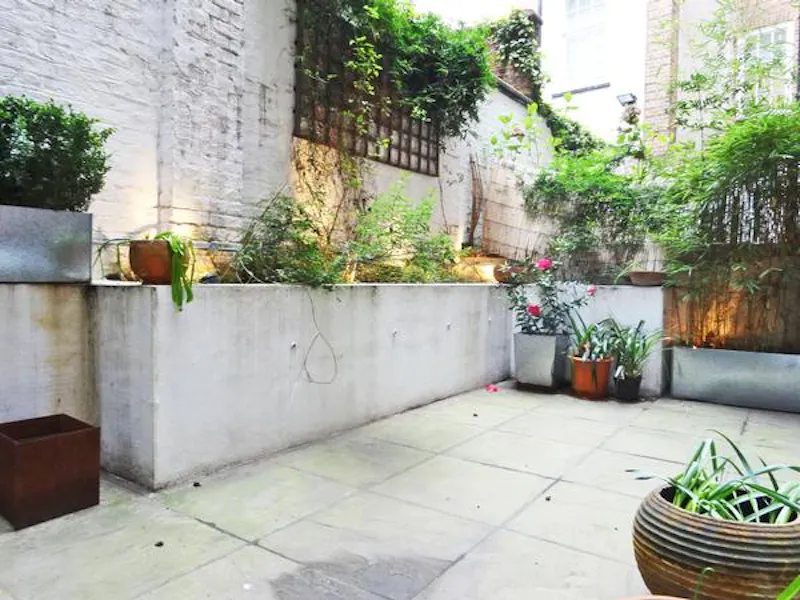 Terrace/Patio at Westminster Victorian townhouse, B1501 (photo 47)