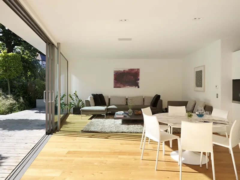 French doors at Spectacular Finchley house, D1992 (photo 6)