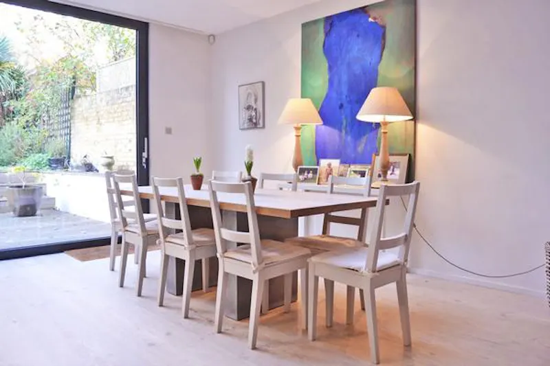 Dining room at Stylish Brook Green family house, B1507 (photo 19)