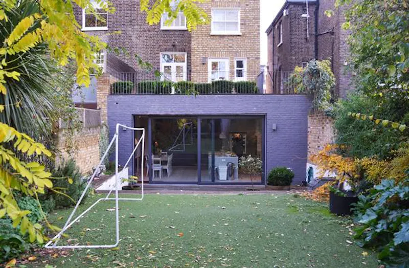 French doors at Stylish Brook Green family house, B1507 (photo 36)