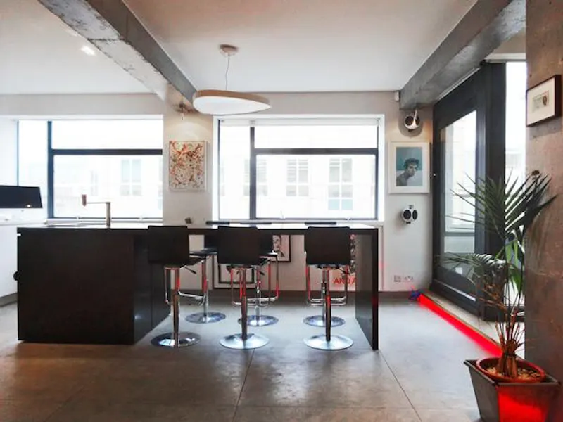 Dining room at Funky Dean Street penthouse, F968 (photo 6)