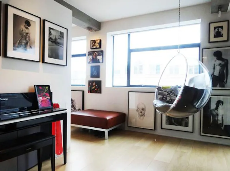 Piano at Funky Dean Street penthouse, F968 (photo 32)