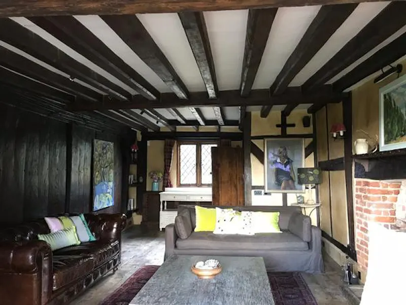 Living Room at Quirky medieval country home, M270 (photo 4)