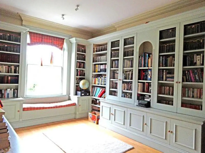Library at Distressed-luxury home in Angel, A405 (photo 37)