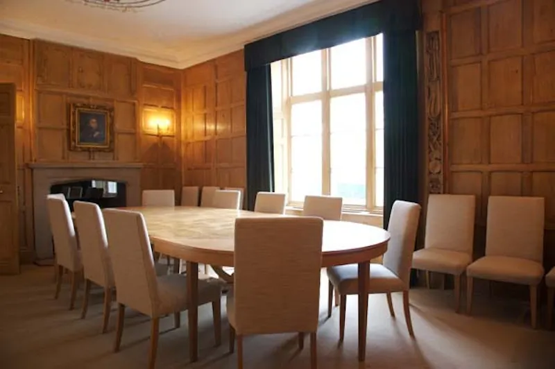 Dining room at 22-acre Berkshire mansion, A1170 (photo 10)