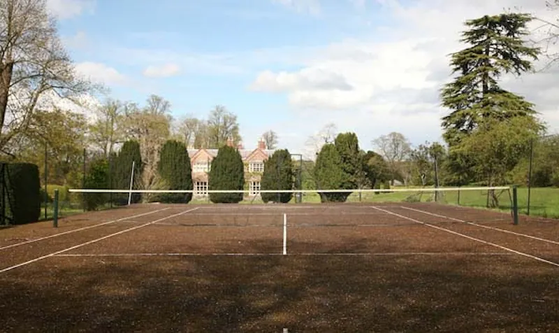Tennis court at 22-acre Berkshire mansion, A1170 (photo 43)