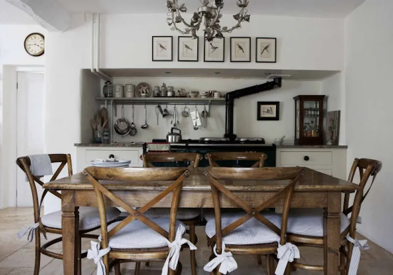 Aga at Picturesque Devon dolls house , A1212 (photo 11)