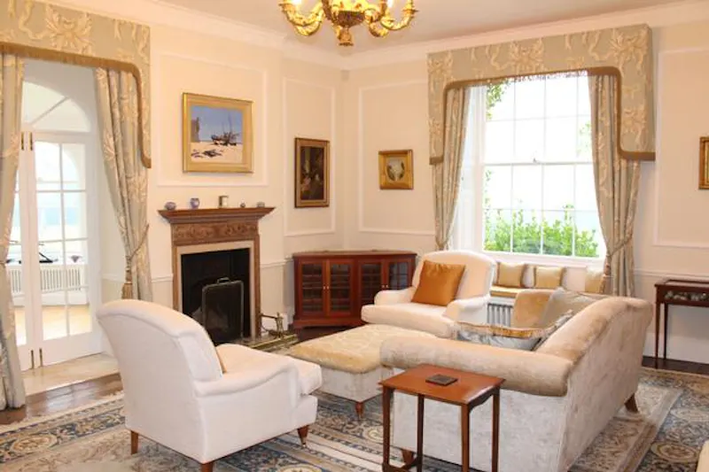 Drawing room at Georgian Malvern Hills house , A1214 (photo 4)