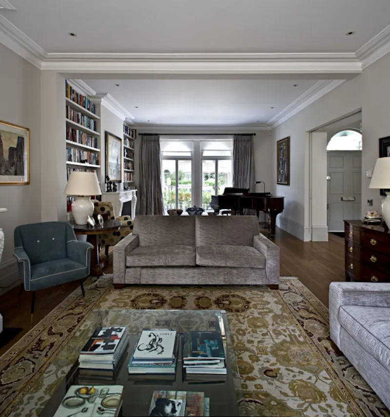 Drawing room at Ladbroke Grove townhouse, A1029 (photo 8)